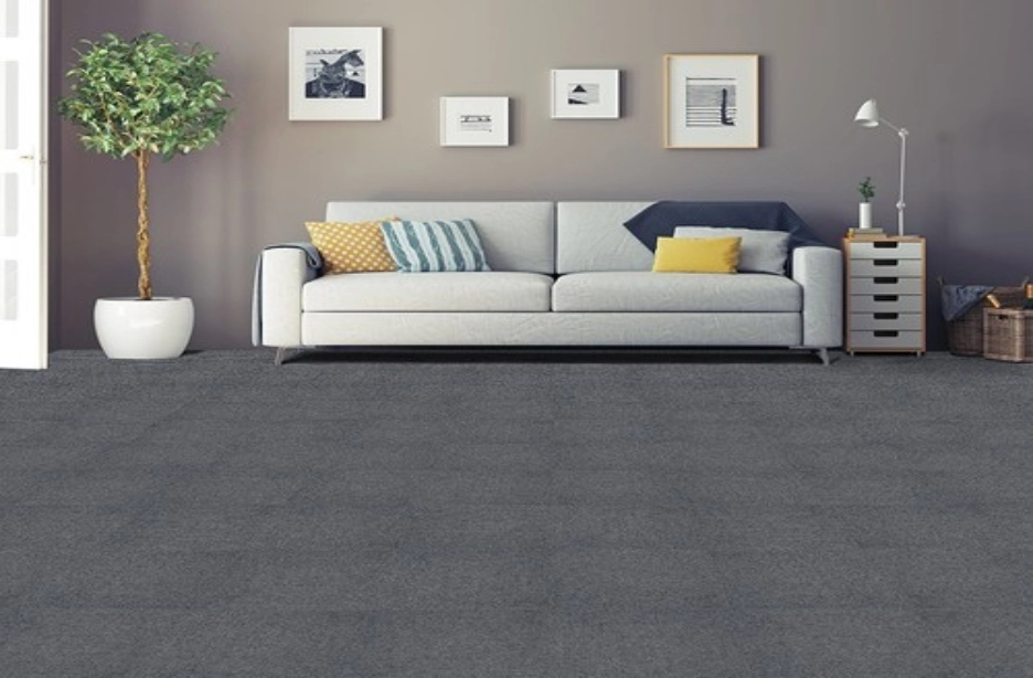 Contemporary wall to wall carpet enhancing interior design