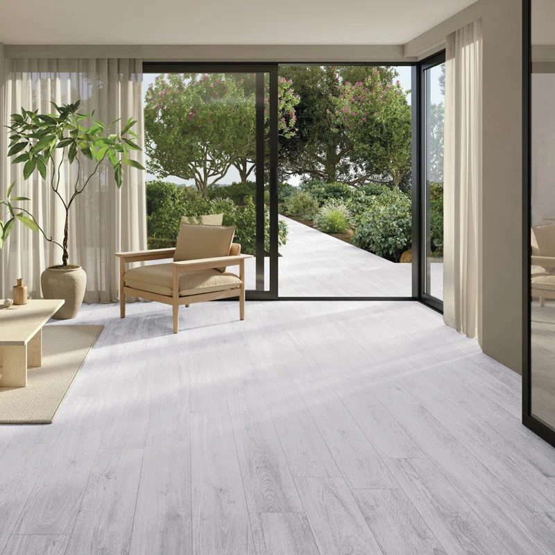 Sowers mm Laminate Flooring in White