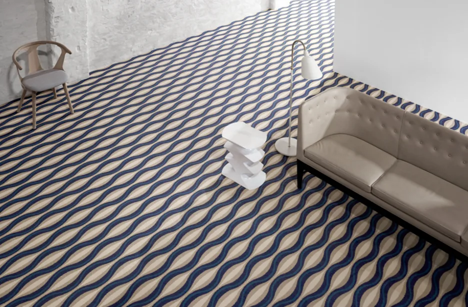 Thick wall to wall carpet designed for everyday comfort