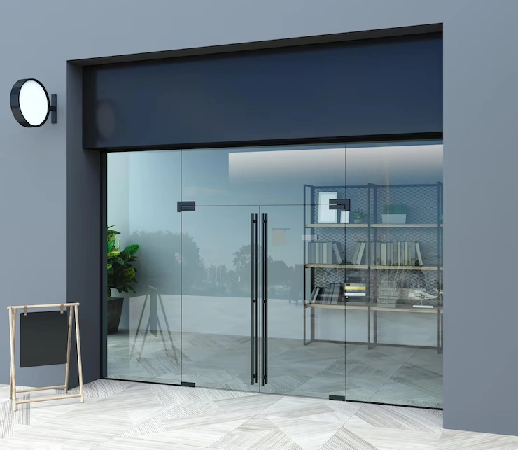 buy glass door in dubai
