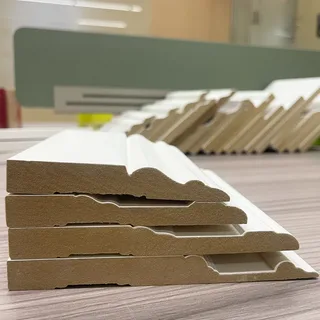 White Painted MDF Skirting