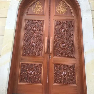Wooden door abu dhabi