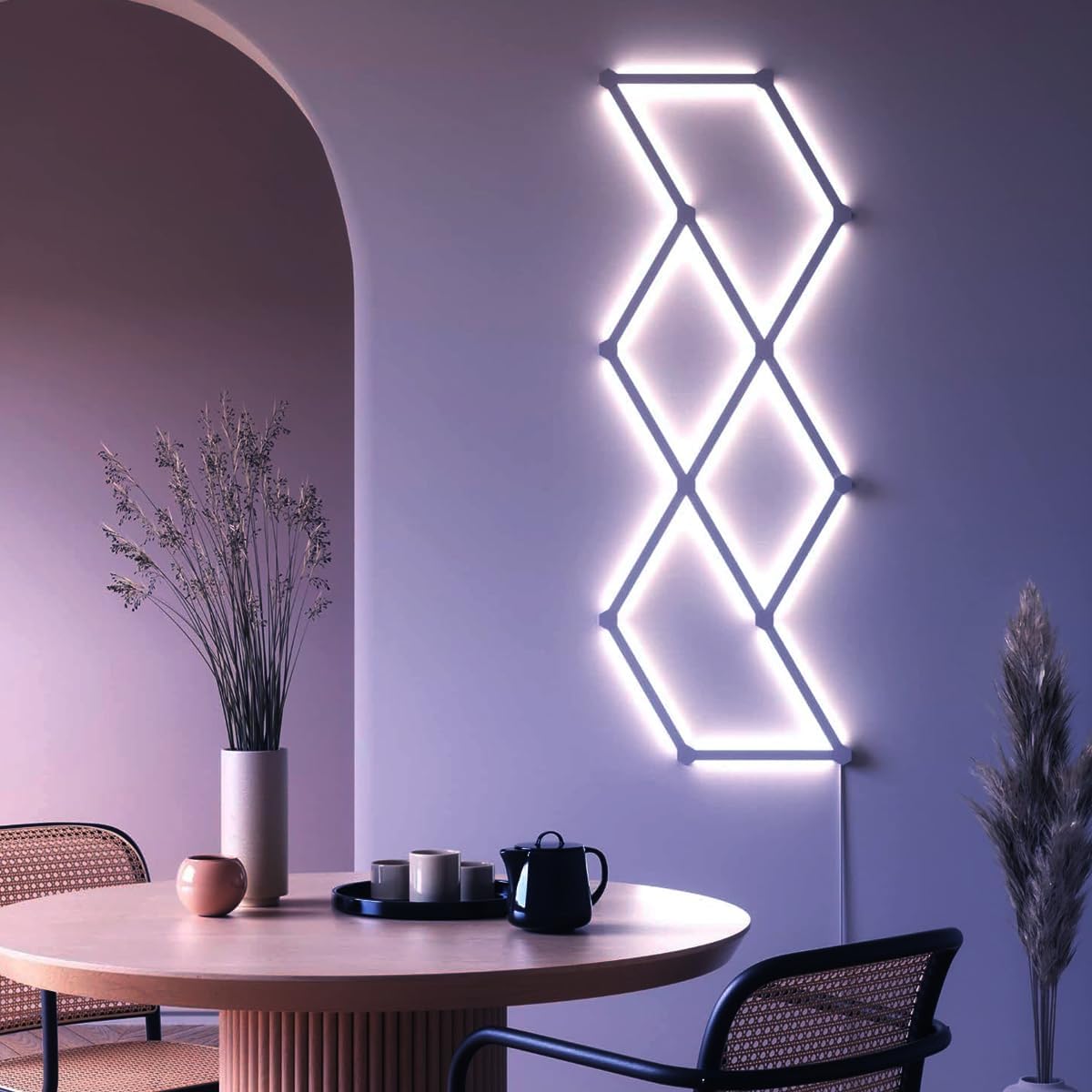 Smart LED lighting (ambient + accent)
