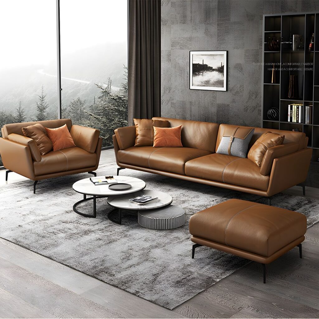 Luxury Sofa Set (Italian / Velvet / Leather)