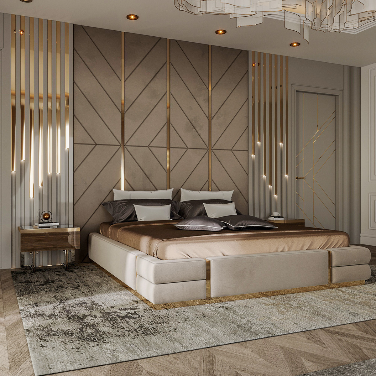 Customize luxuery bedroom furniture